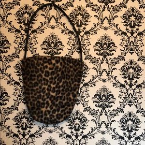 Leopard print purse